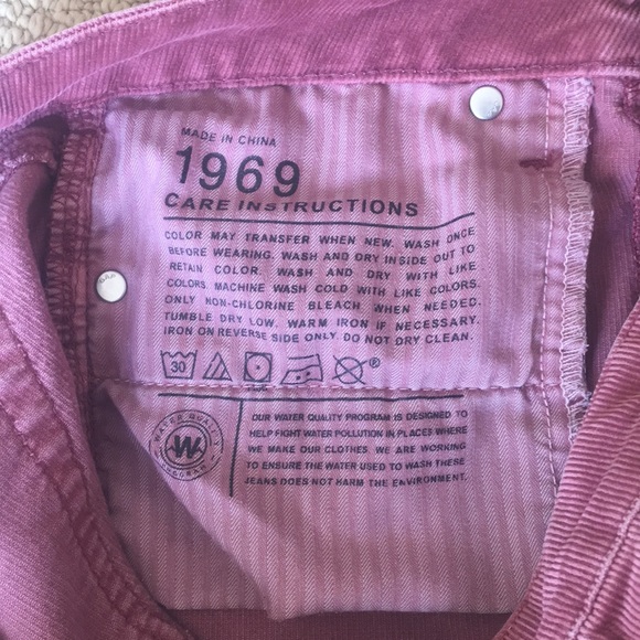 Pink Gap Corduroy Jeans - Picture 5 of 5